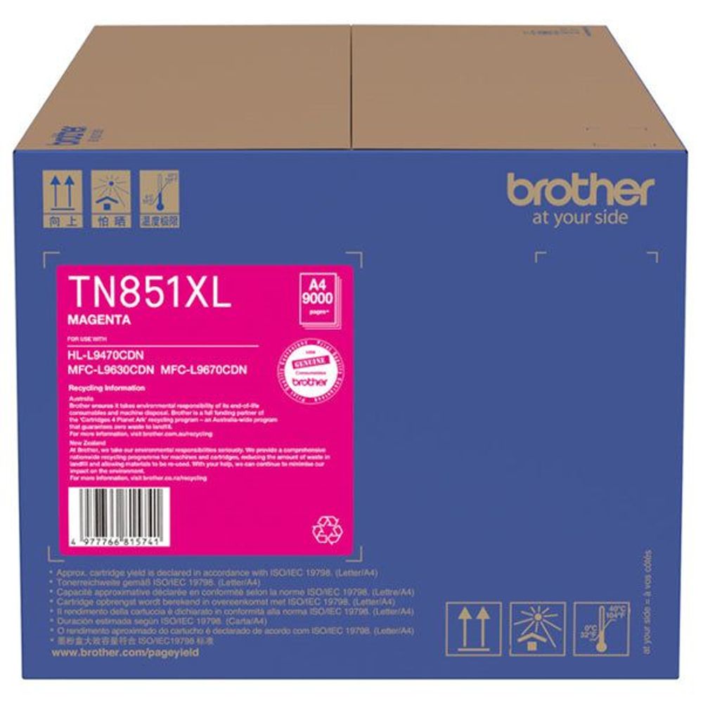 TN851XLM - Brother TN851XLM Magenta High Capacity Toner