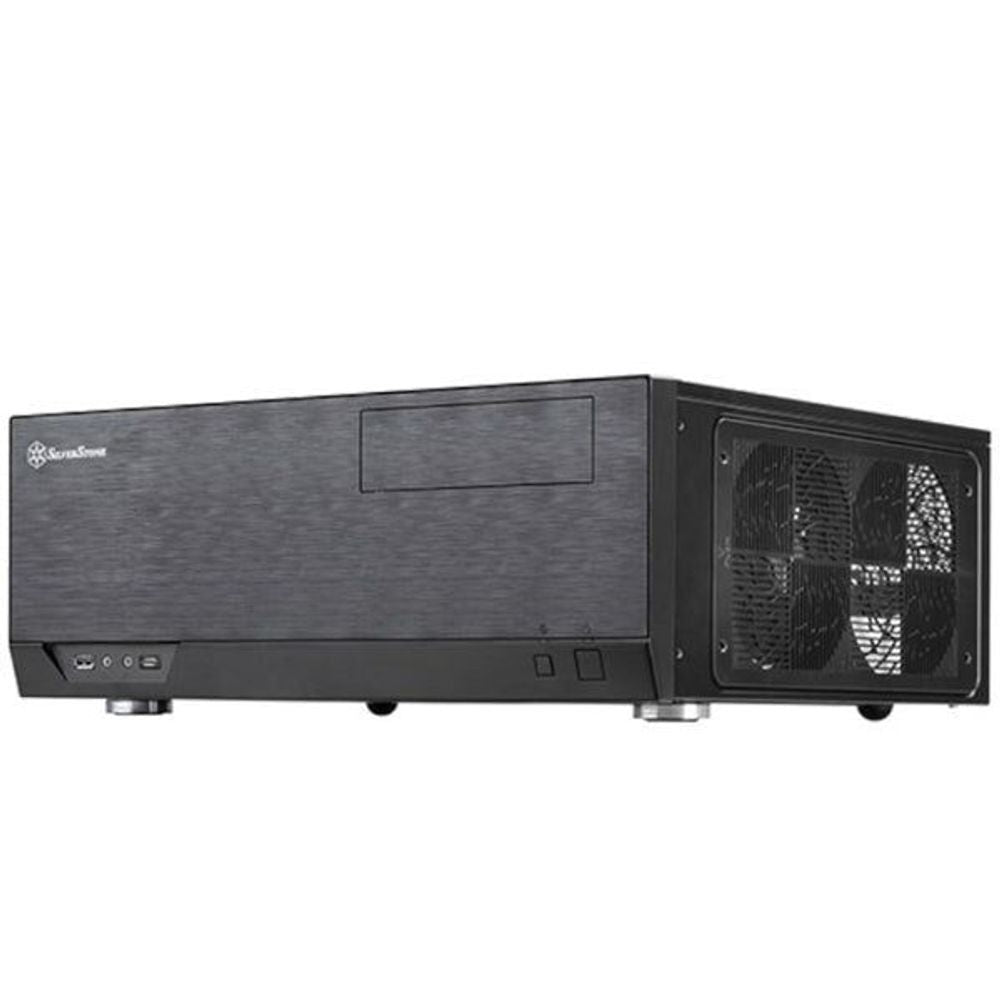 SST-GD09B-C - SilverStone GD09B-C Grandia ATX Black HTPC Case