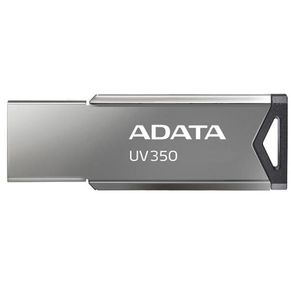 AUV350-128G-RBK - ADATA UV350 USB3.2 128GB Flash Drive Silver