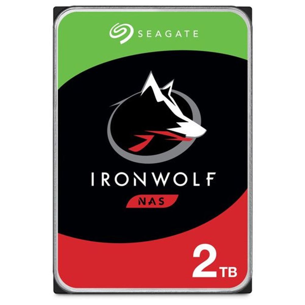 ST2000VN003 - Seagate IronWolf 2TB SATA 3.5" 5400RPM 256MB NAS HDD 3Yr Wty
