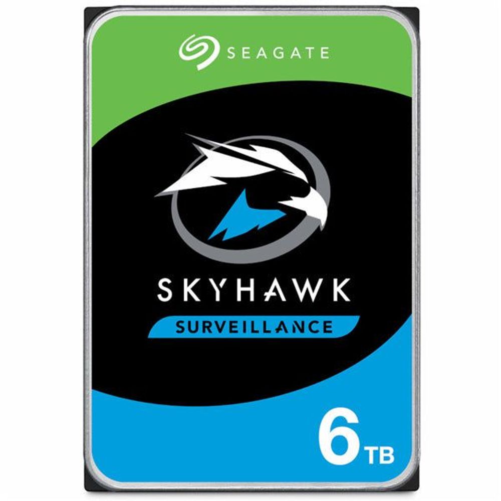 ST6000VX009 - Seagate SkyHawk 6TB 3.5" SATA 256MB Surveillance HDD.