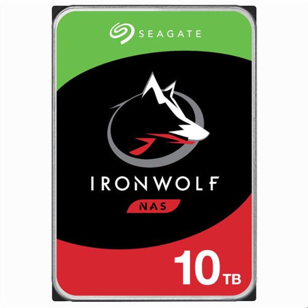 ST10000NT001 - Seagate IronWolf Pro 10TB SATA 3.5" 7200RPM 256MB NAS HDD 5Yr .Wty