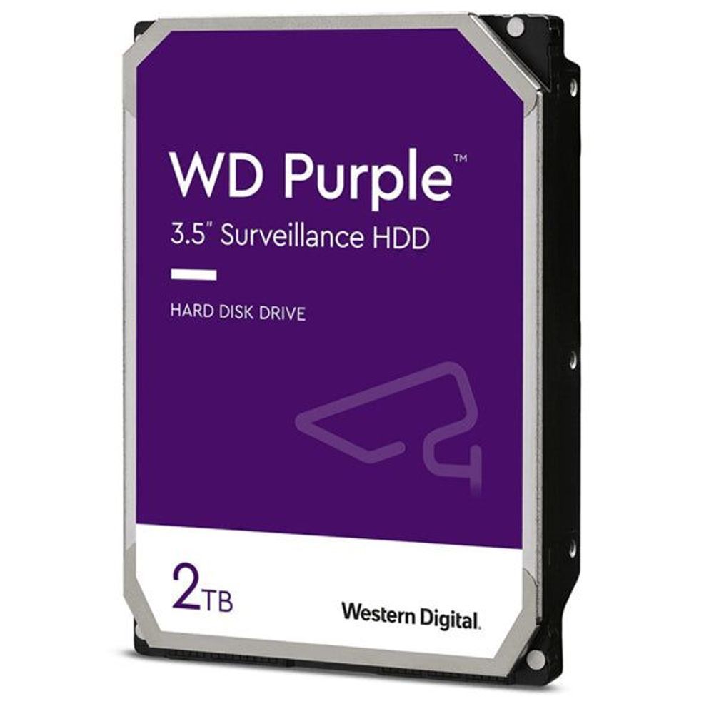 WD23PURZ - WD Purple SATA 3.5" 5400rpm 64MB 2TB Surveillance HDD 3Yr Wty