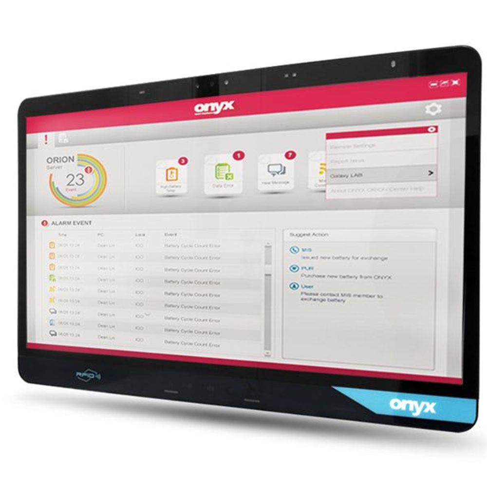 VENUS-224-P35-A1-000 - Onyx VENUS-224-P35 I5-1135G7 22" TOUCH Medical Cart PC