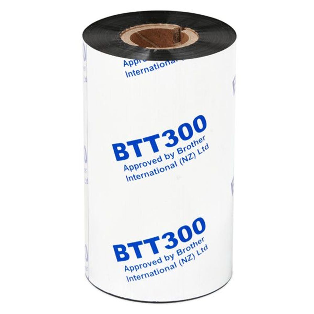 BTT300SR - Brother BTT300SR Standard Resin Ribbon 110mm x 300m 6pk