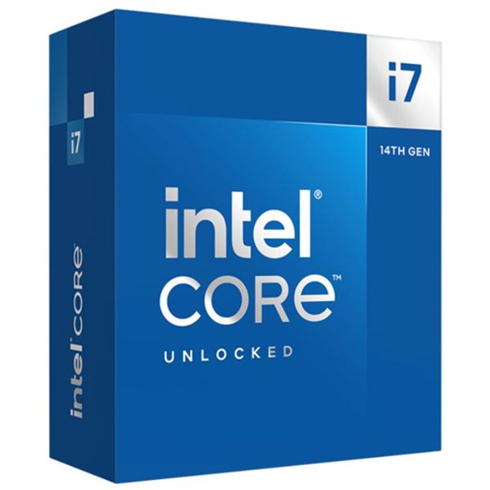 BX8071514700K - Intel Core i7-14700K 20C/28T (8P+12E Core) CPU LGA1700 No Fan