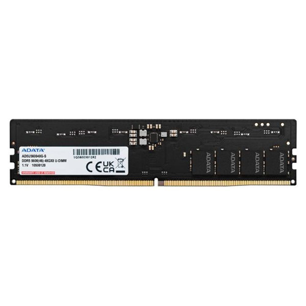 AD5U560032G-S - Adata 32GB DDR5-5600 RAM DIMM Lifetime wty