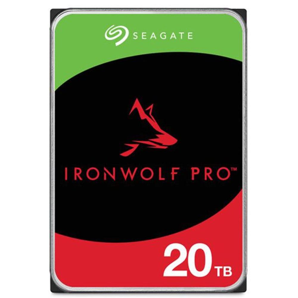 ST20000NT001 - Seagate IronWolf Pro 20TB SATA 3.5" 7200RPM 256MB NAS HDD 5Yr Wty