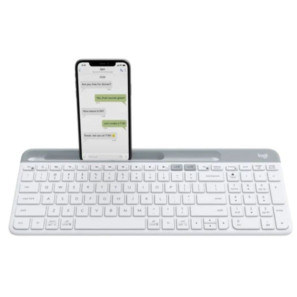 920-009211 - Logitech K580 Multi-Device Wireless Keyboard - White