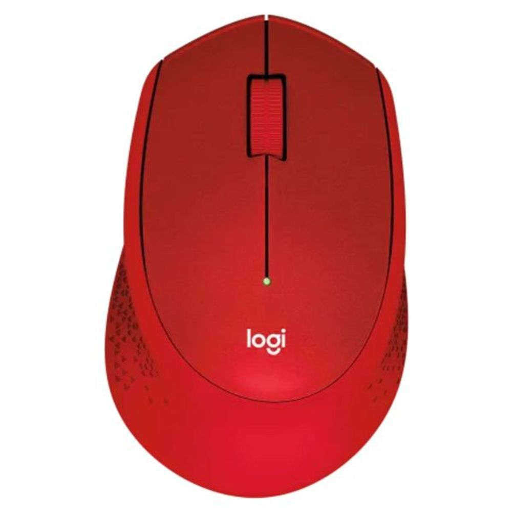 910-004916 - Logitech M331 Silent Plus USB Wireless Red