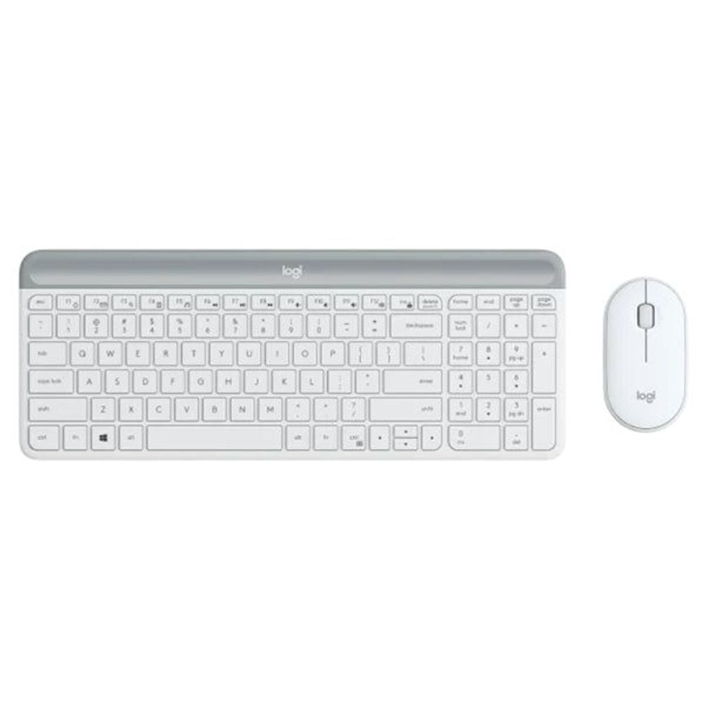 920-009183 - Logitech MK470 Slim W/L Desktop Kit - White