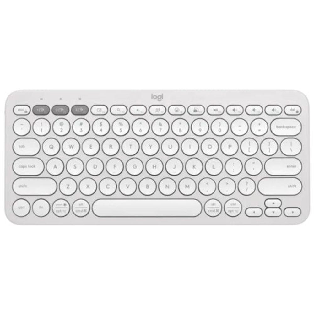 920-011754 - LOGITECH PEBBLE KEYS 2 K380S - WHITE