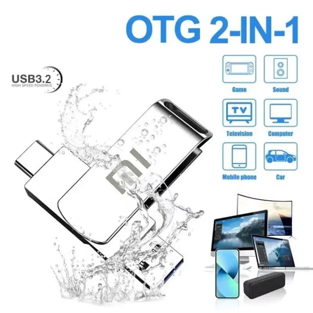 16TB USB 3.2 Waterproof Flash Drive