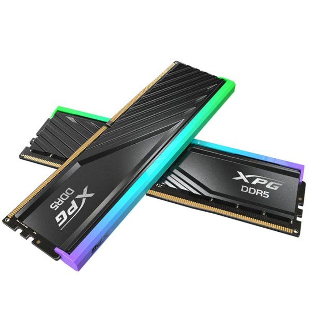 AX5U6000C3016G-DTLABRBK - XPG Lancer Blade 32GB (2*16GB) DDR5-6000 DIMM Black RGB Lifetime wty