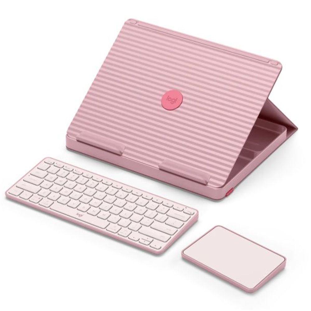 920-011284 - Logitech Casa Pop-Up Laptop Desk - Pink