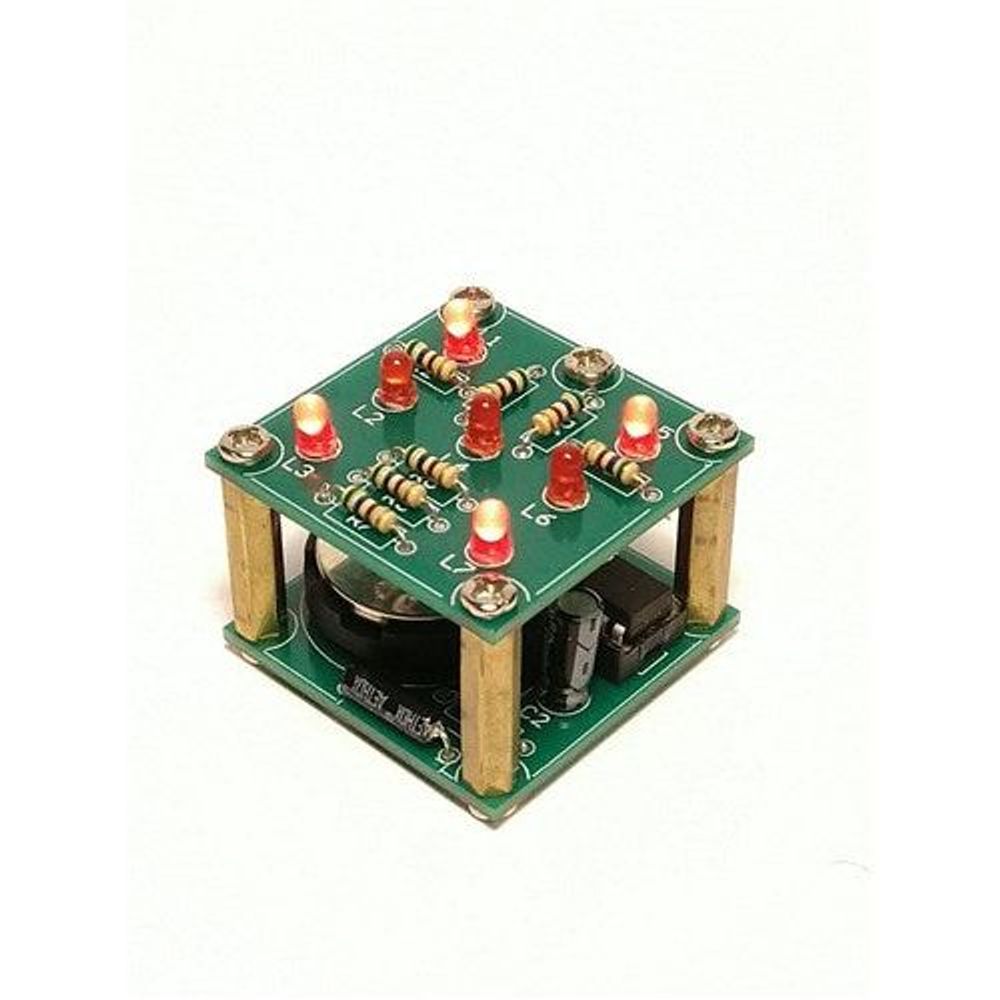 KM1099 - Dice with LEDS - Learn to Solder Kit