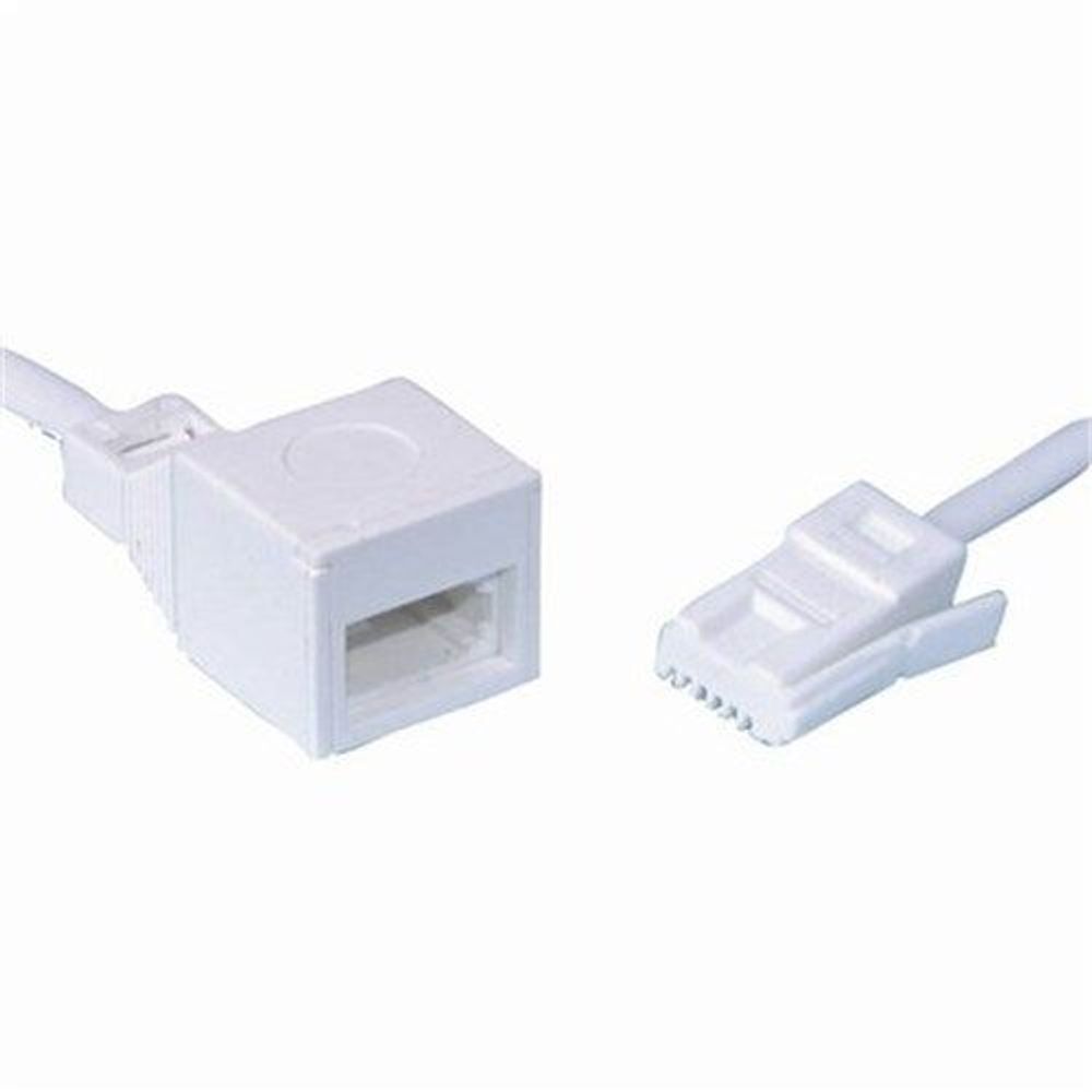 YT7124 - 3 Metre Plug to Socket Extension Cable to Suit NZ Telephones