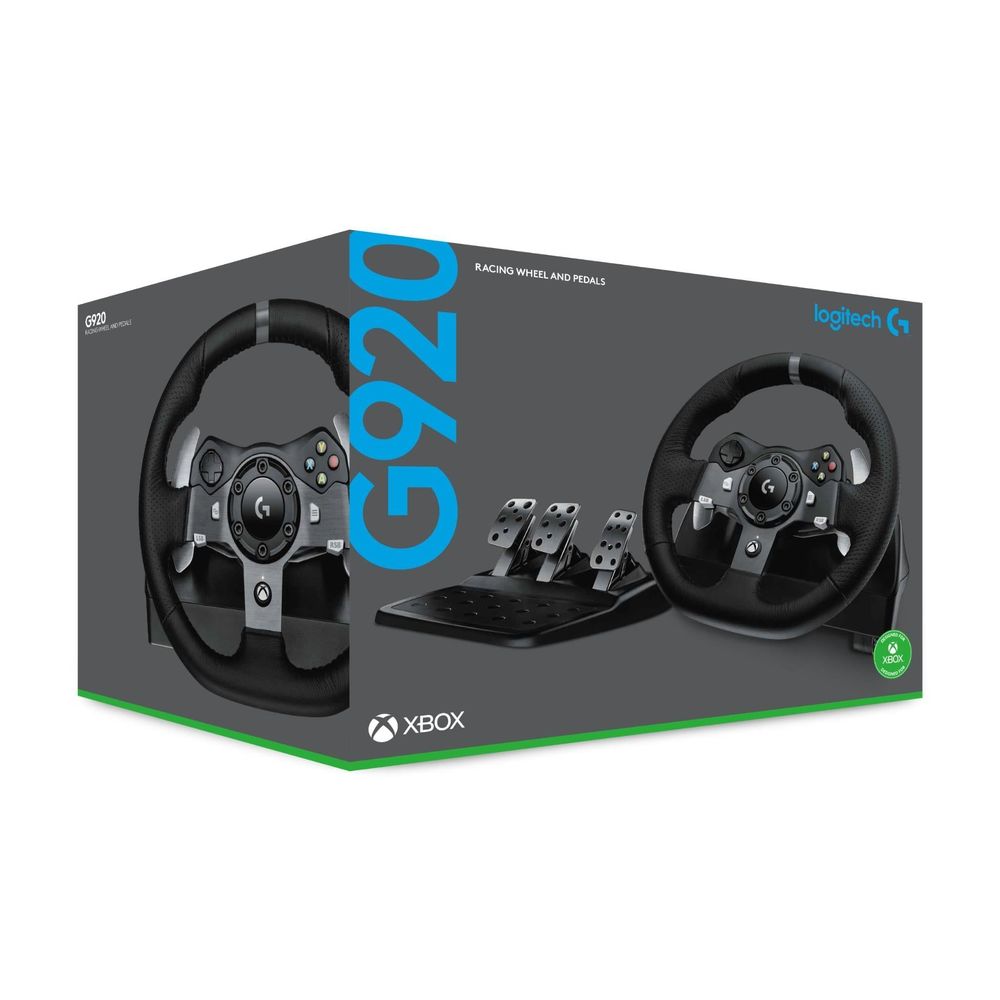 Logitech G920 Driving Force Racing Wheel for Xbox & PC