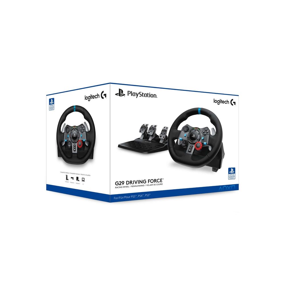 Logitech G29 Driving Force Racing Wheel for PlayStation & PC