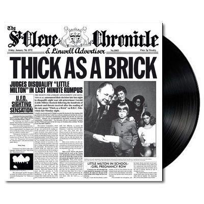 Thick As A Brick (Vinyl) - By: Jethro Tull