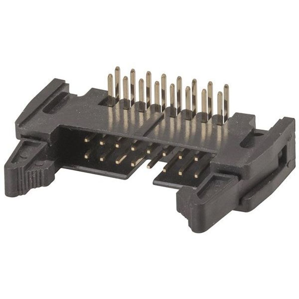 PP1154 - 16 Pin IDC Locking Right Angle Header