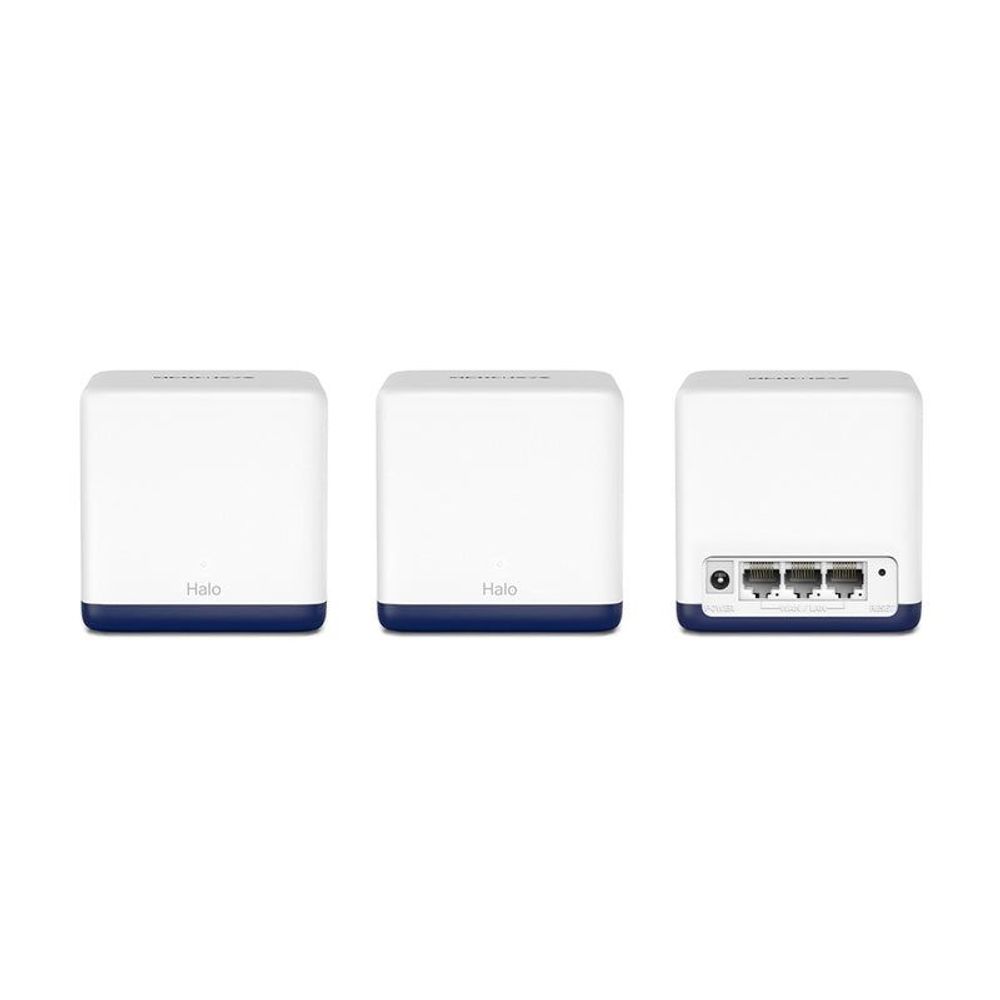 MER-H50G-3P - Mercusys AC1900 Whole Home Mesh Wi-Fi System (Halo H50G(3-pack)