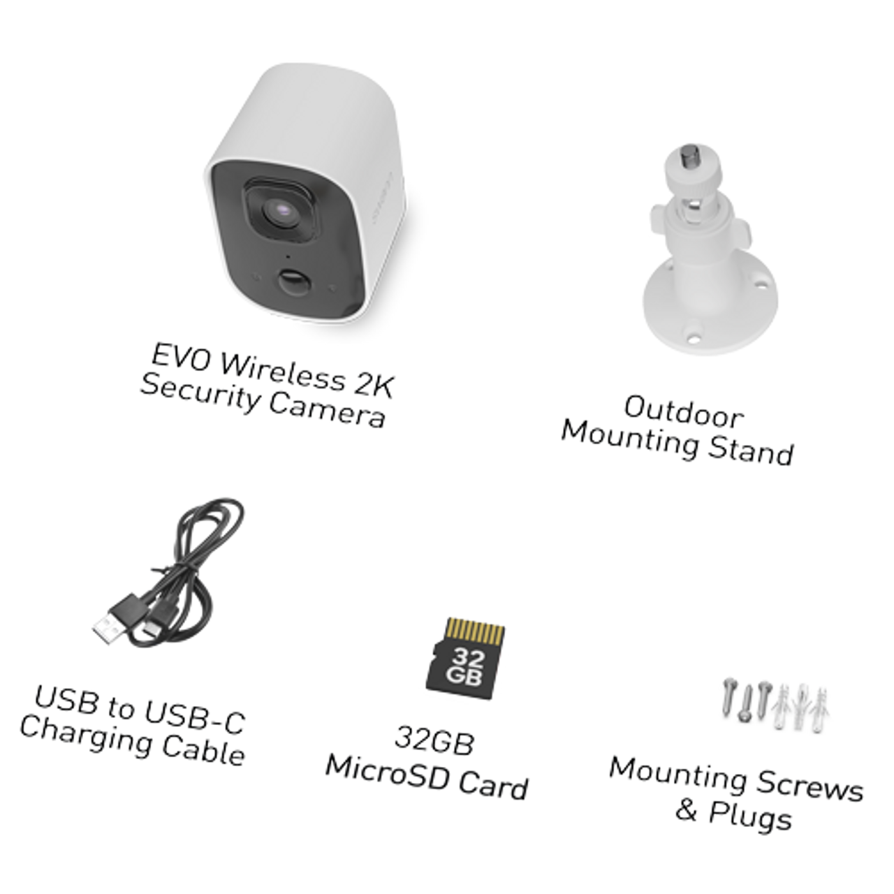 SWIFI-SE2KBC-GL - Swann Evo 2K Wireless Security Camera w 32GB Card