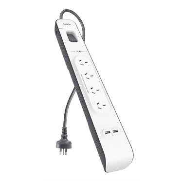 Belkin SurgePlus 2.4 Amp USB Charging Surge Protection Strip (4-outlet)