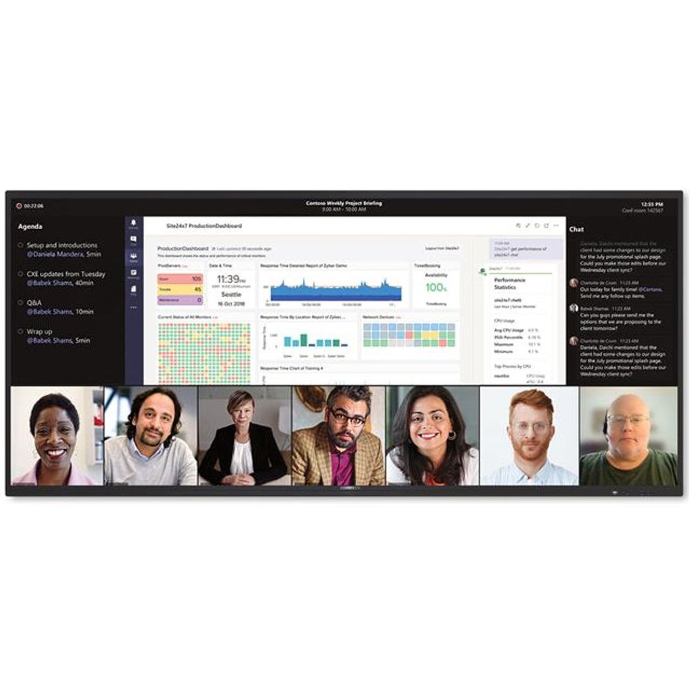 CommBox Horizon 92" 21:9 Premium Touchscreen