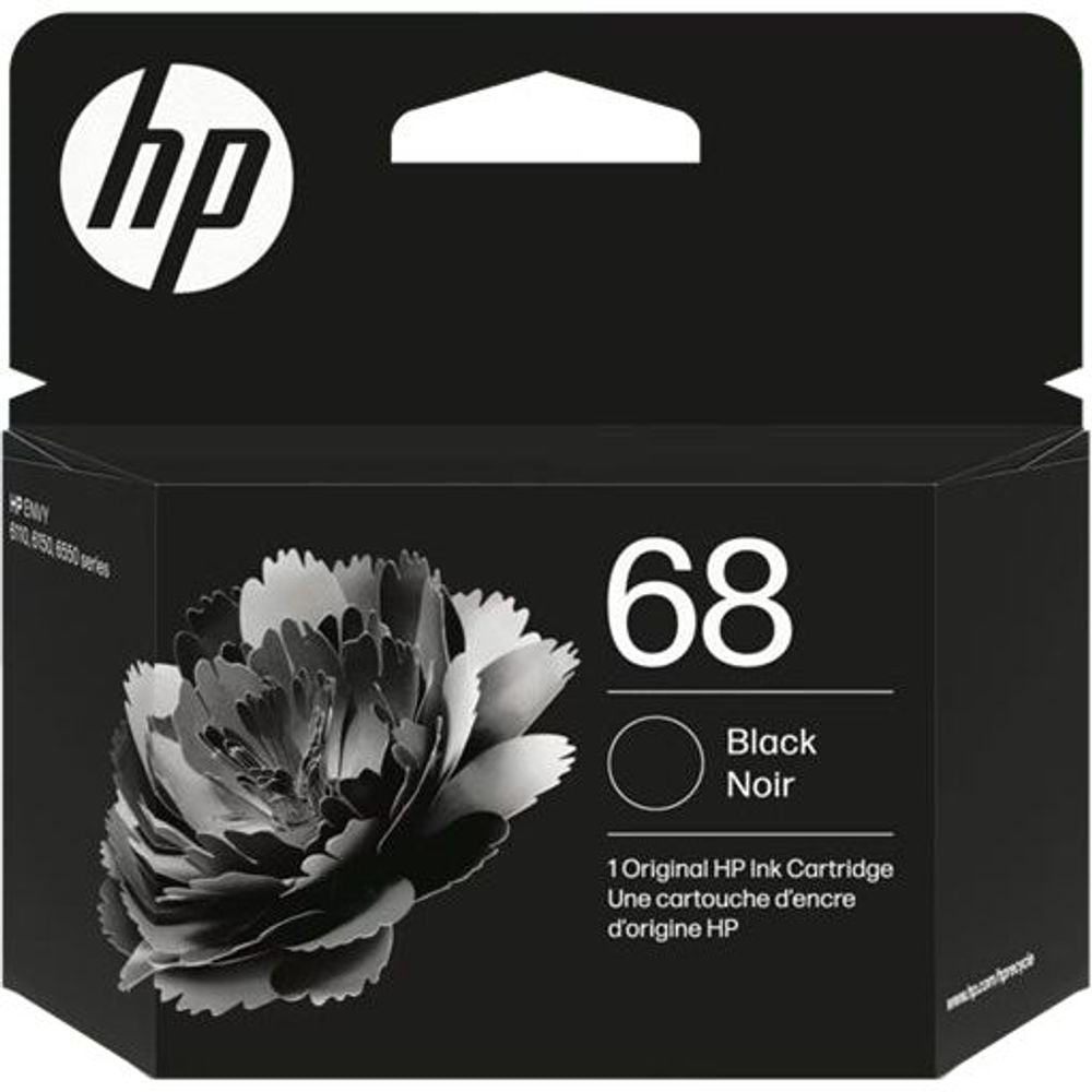 HP 68 BLACK INK CARTRIDGE