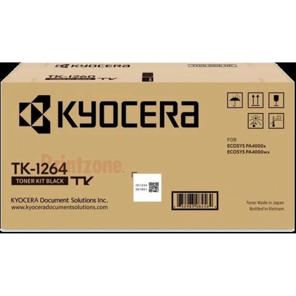 Kyocera TK-1264K Toner Kit - Black