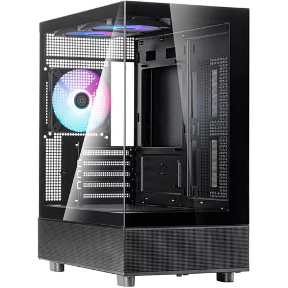 SilverStone LD04 MATX Black Mid Tower Case