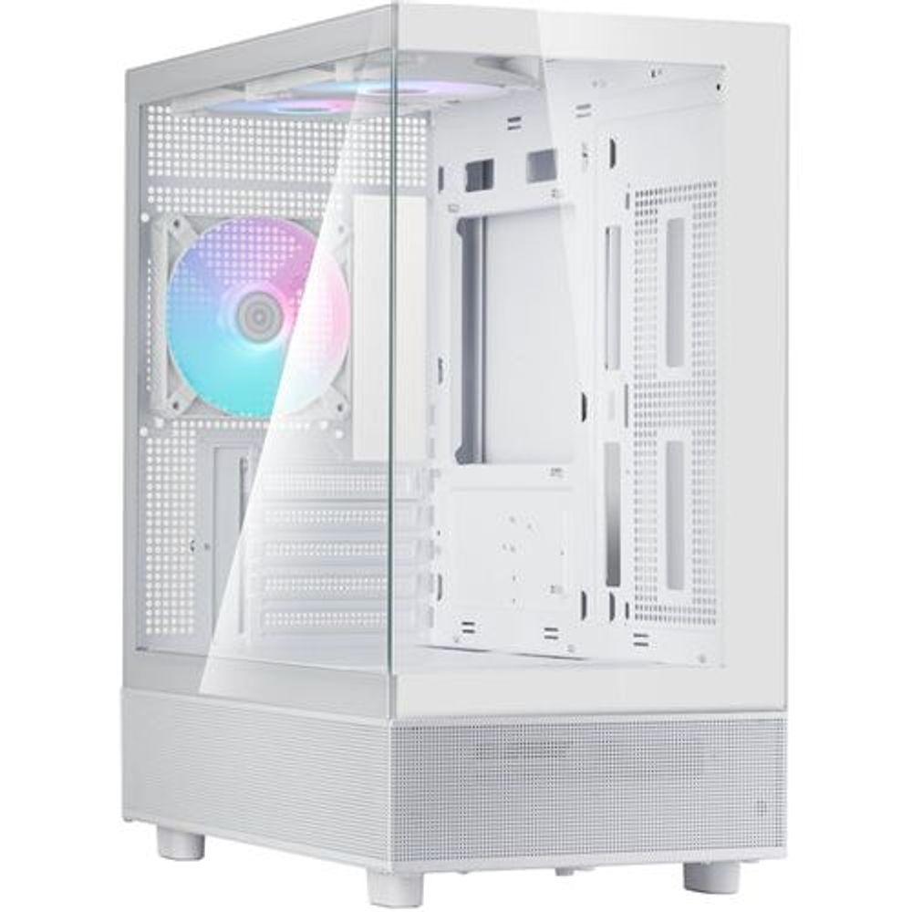 SilverStone LD04 MATX White Mid Tower Case