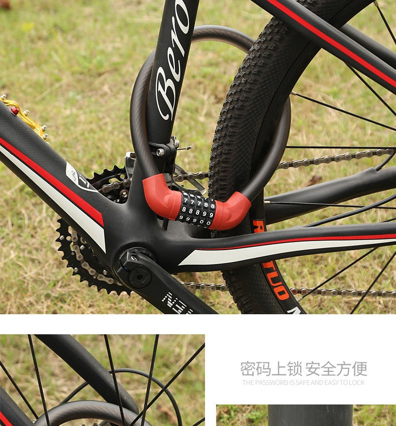 5 Digit Steel Cable Ring Bike Lock