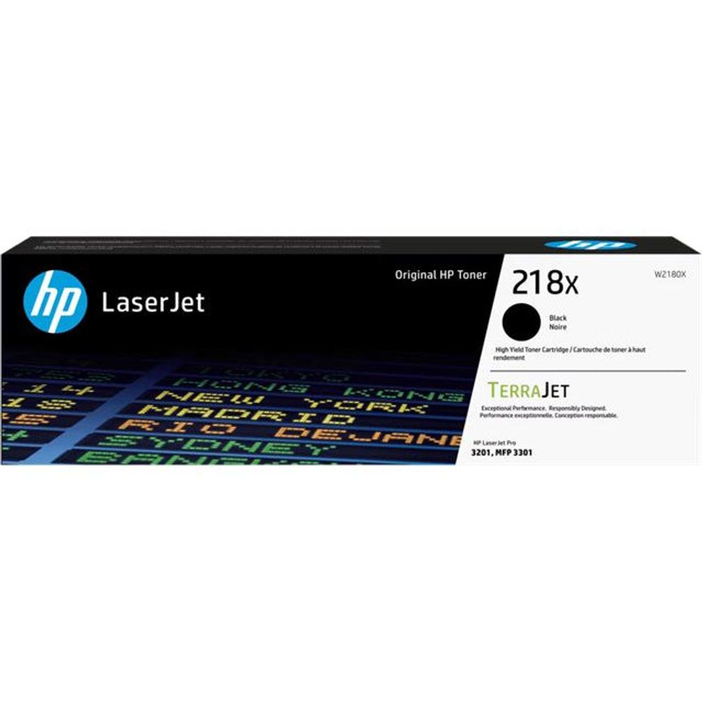 HP 218X High Yield Black Original LaserJet Toner Cartridge