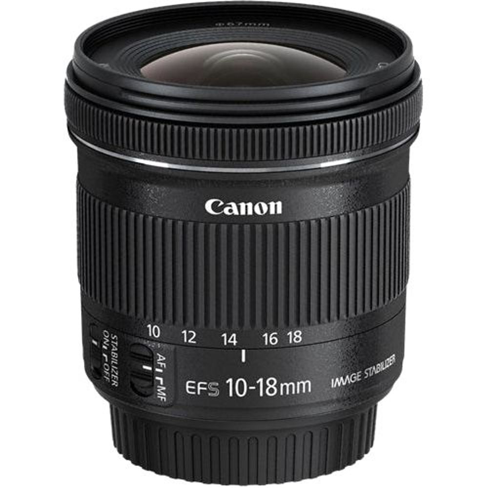 Canon EF-S 10-18mm f/4.5-5.6 IS STM EF-S Mount Lens