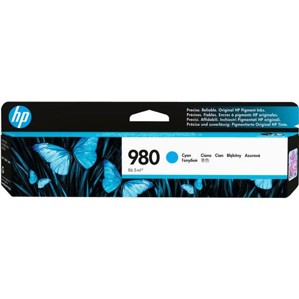 HP 980 Cyan Ink Cartridge