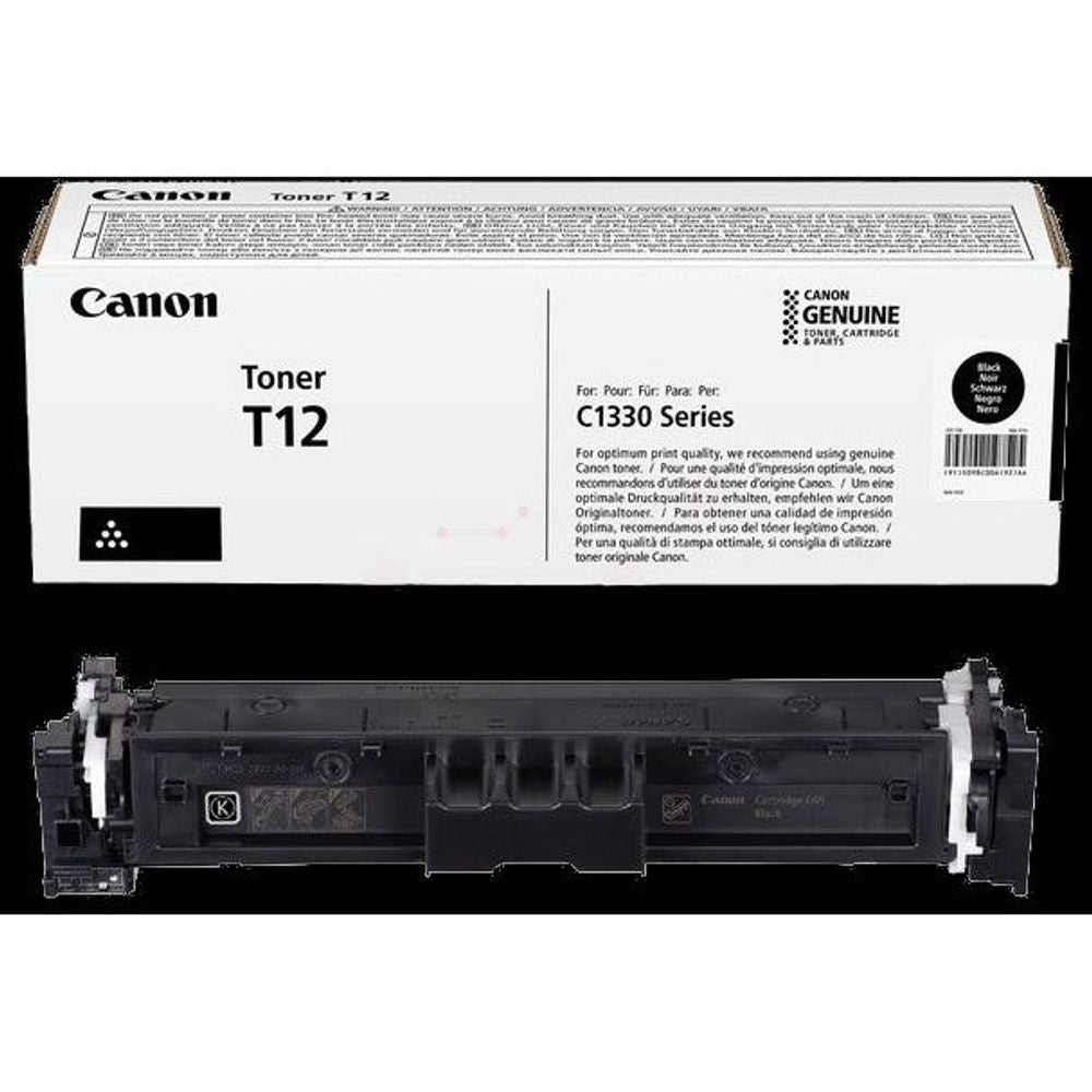 Canon T12K Black Toner