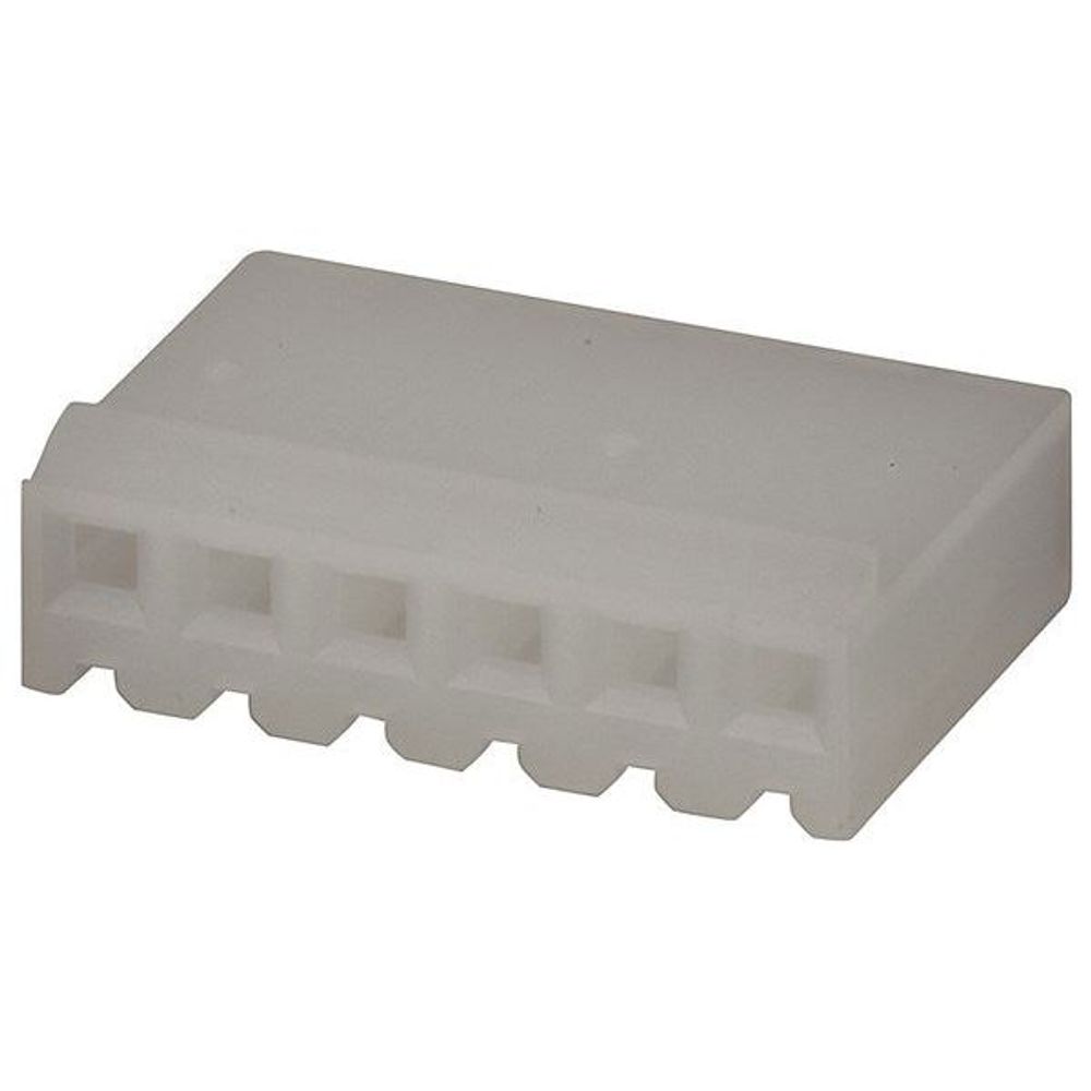 HM3436 - 6 Pin 0.156in Header with crimp pins - 3.96mm Pitch