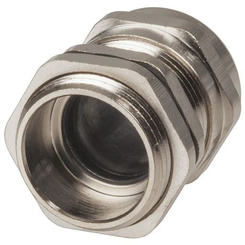 HP0748 - IP68 Nickle Plated Copper Cable Glands 10 to 14mm Pack of 2
