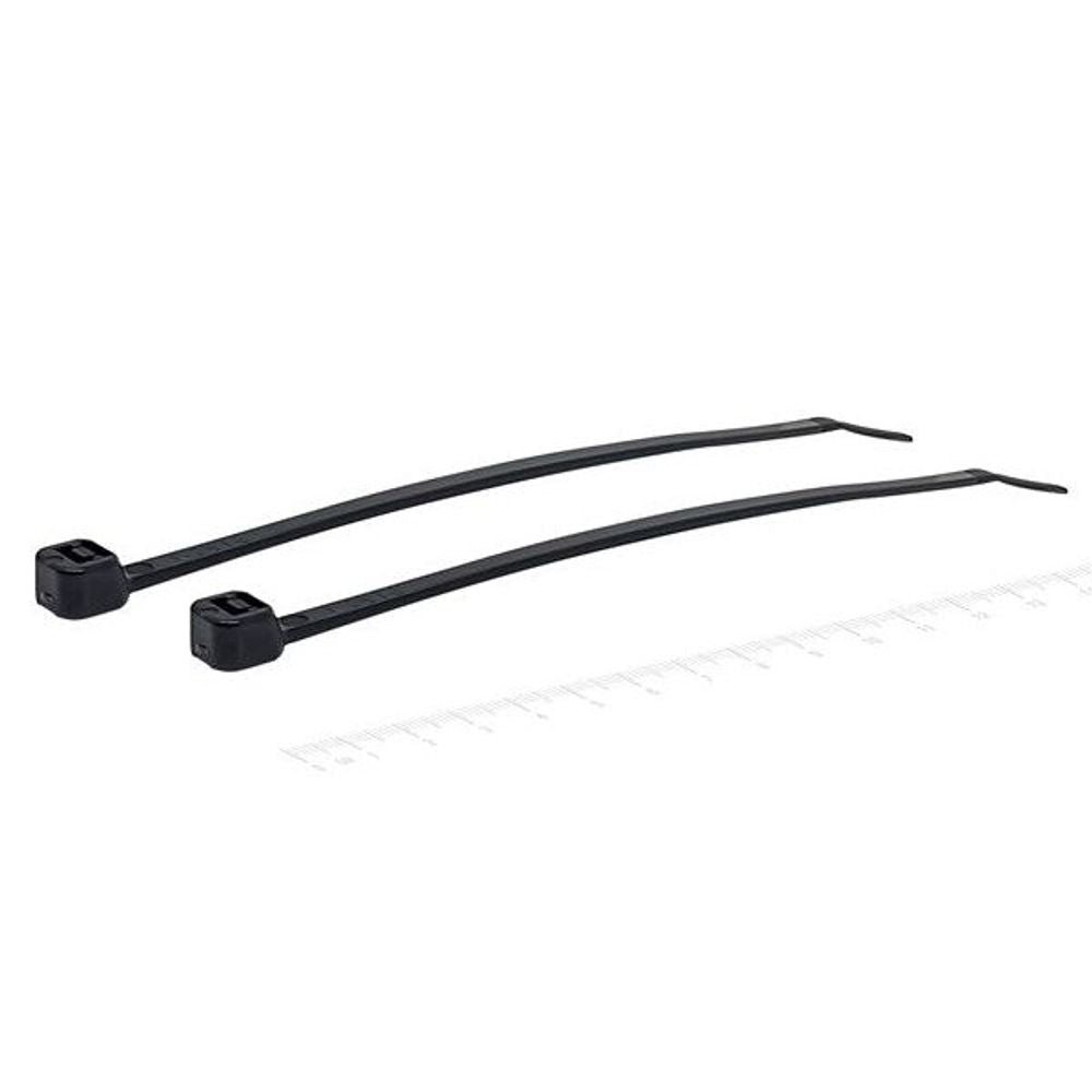 HP1204 - 150mm Black Cable Ties - Pack of 100