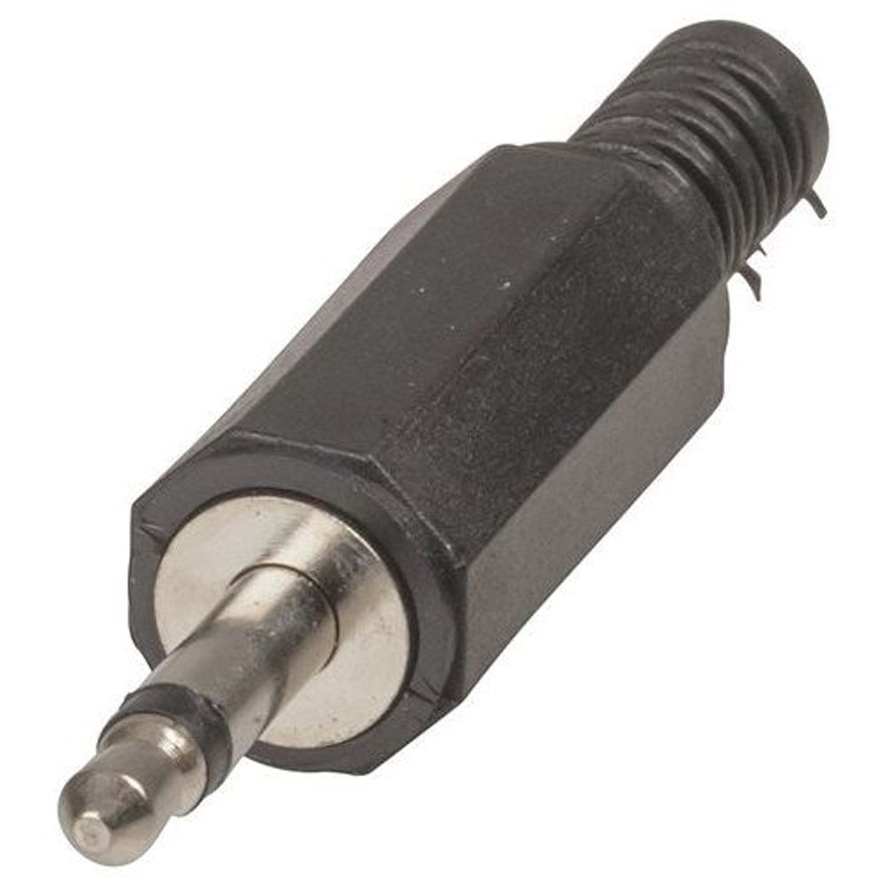 PP0114 - 3.5mm MINIATURE Plug - BLACK