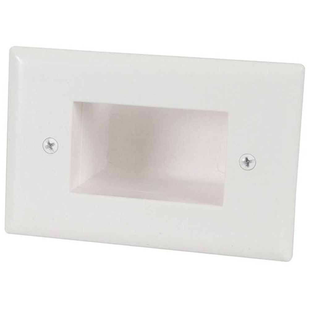 PS0297 - Recessed Cable Entry Wall Plate - Large