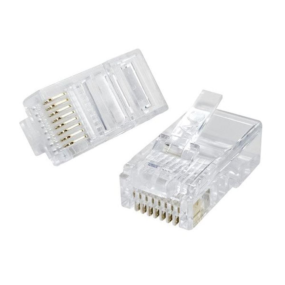 PP1434 - 8 Pin US Type Telephone Plugs for Stranded Cable - Pack of 5