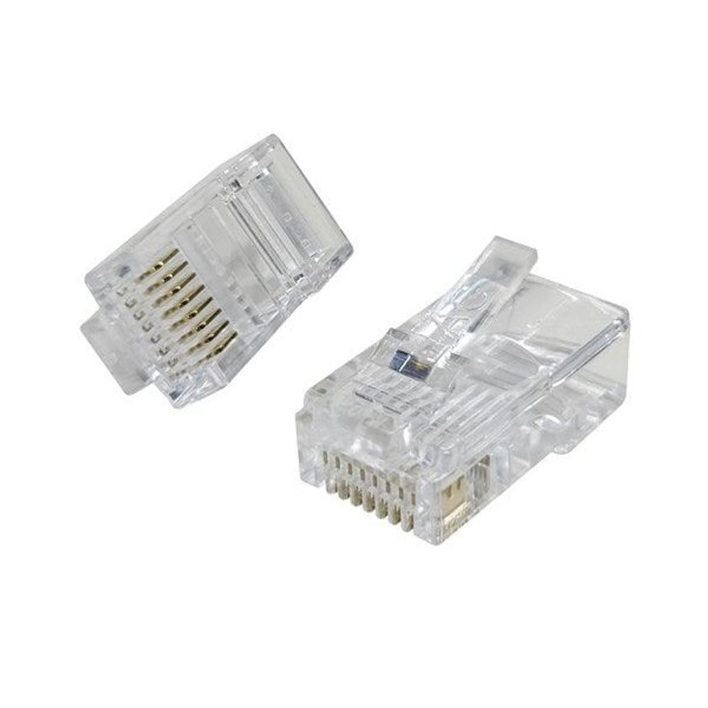 PP1439 - RJ45 Telephone plugs for SOLID CORE Cable - Pack of 50