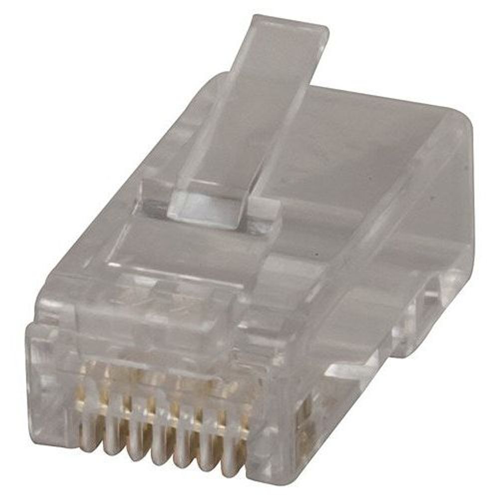 PP1447 - RJ45 Modular Plugs for Stranded and Solid Cat 6 Cable Pack of 10