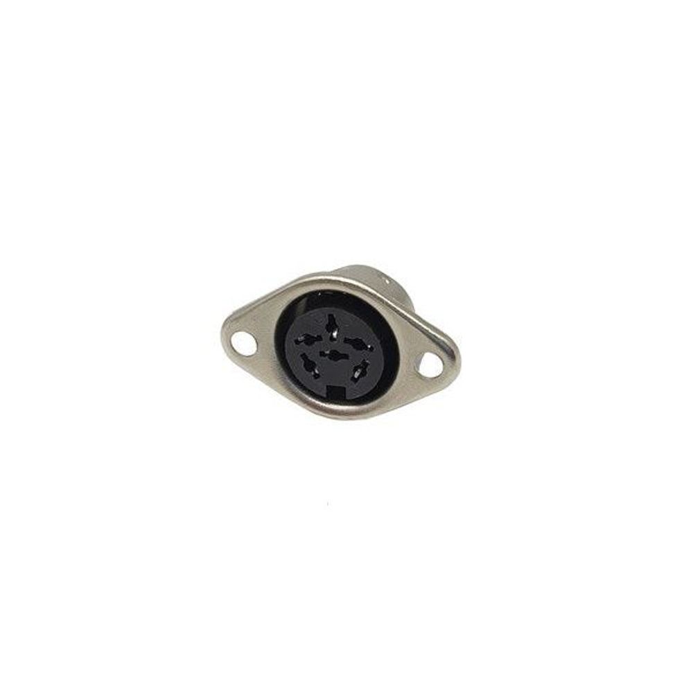 PS0354 - 6 Pin DIN PANEL Socket
