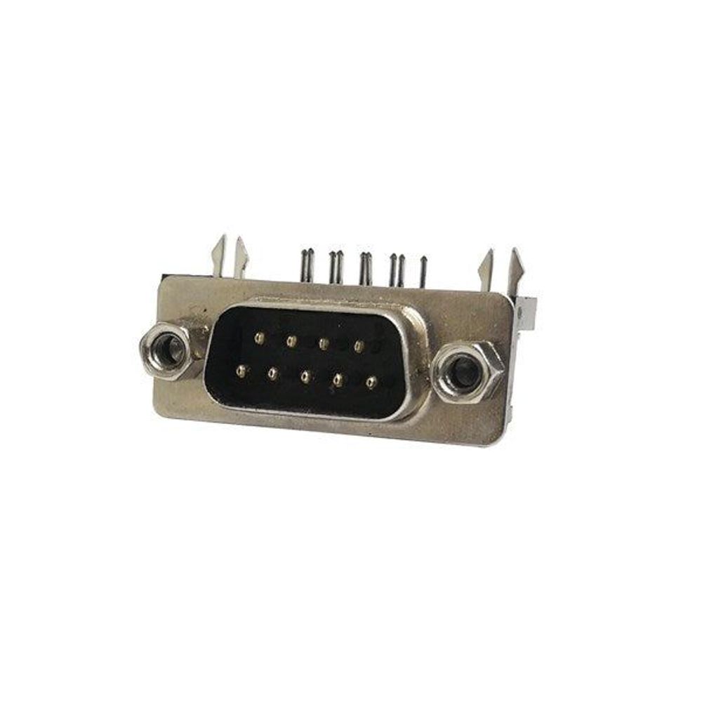 PP0803 - Right Angled D9 Plug with PCB Mount