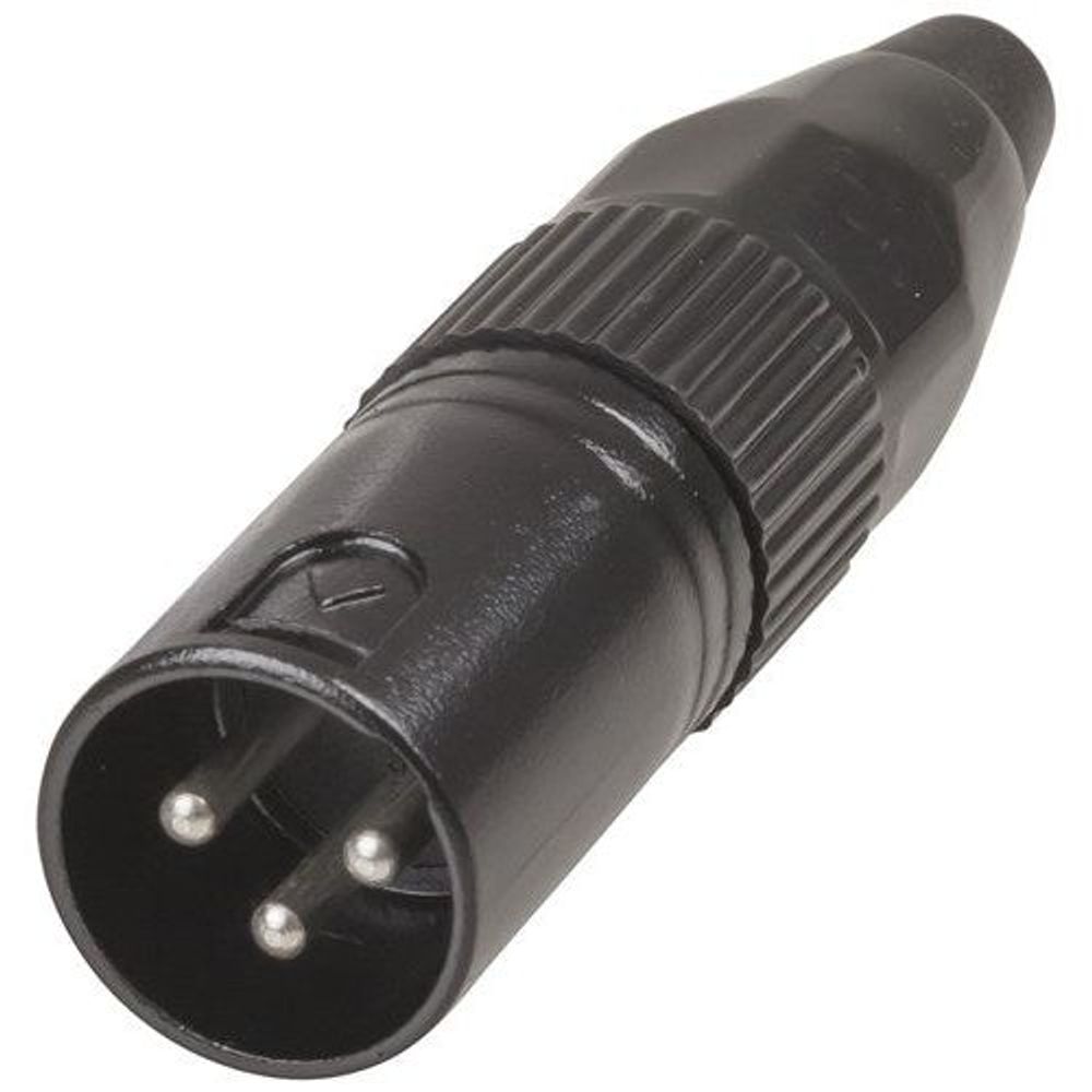 PP1012 - 3 Pin Line Male Cannon Type Connector