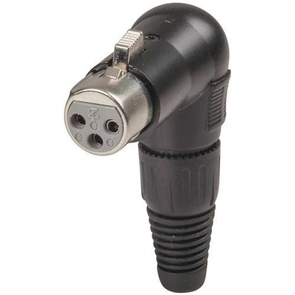 PS1022 - 3 Pin Right Angle Cannon Type Connector